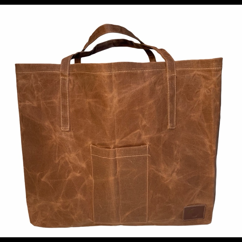 Reusable Eco-Friendly Waxed Canvas Tote Bag